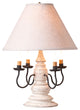 Harrison Lamp in Americana White with Shade