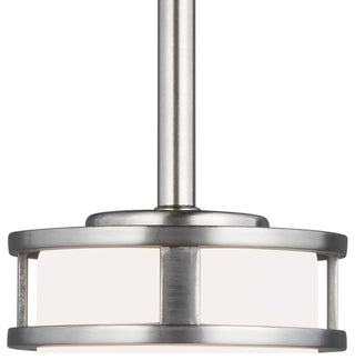 Robie 1-Light Mini-Pendant, Brushed Nickel