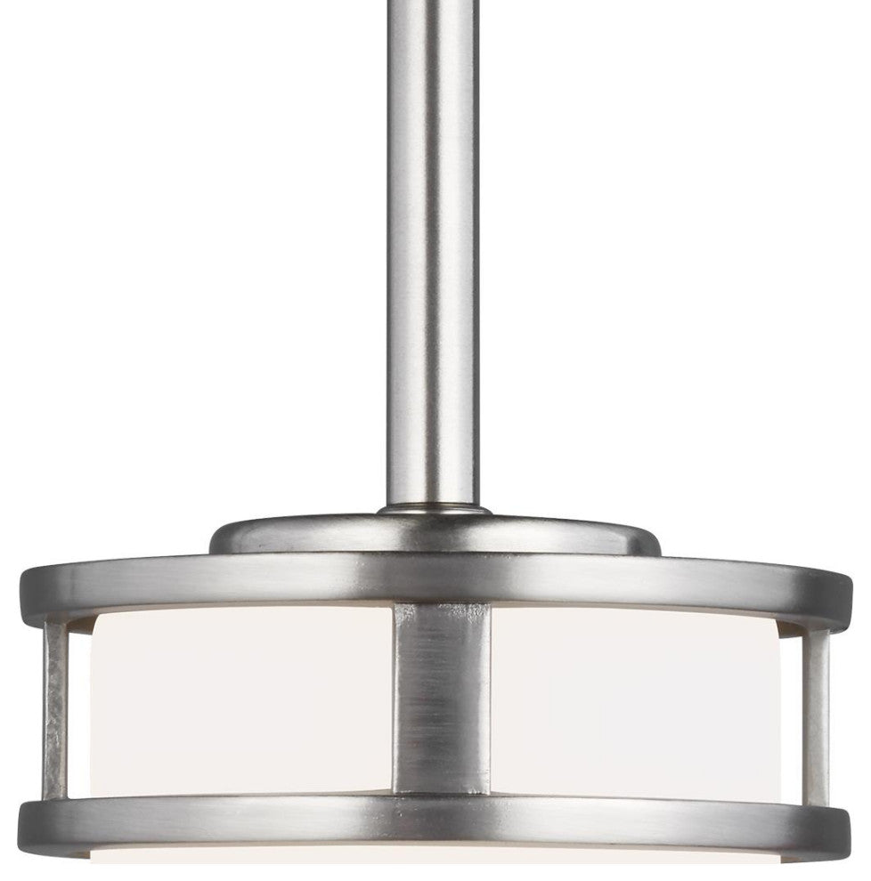 Robie 1-Light Mini-Pendant, Brushed Nickel