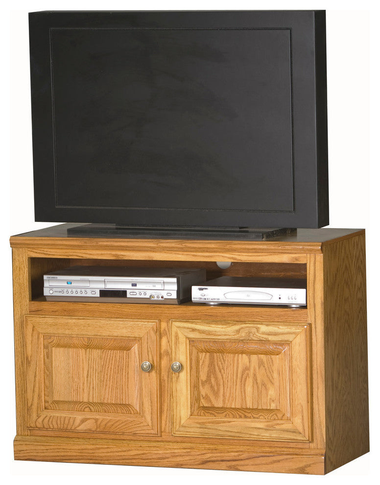 Eagle Furniture Classic Oak 39" TV Cart, Unfinished