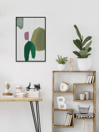 "Unique Magic" Floater Framed Painting Print on Canvas, 12x18