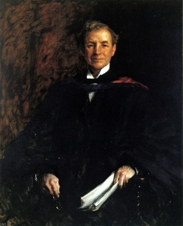 William Merritt Chase Portrait of President William Waugh Smith Wall Decal