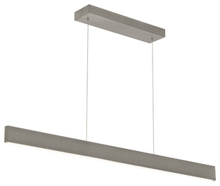 Stealth 46" Linear LED Pendant, Satin Nickel, 120-277V
