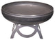 Ohio Flame Liberty Round Steel Fire Pit, 48" Round, Curved Base