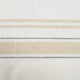 DII White Chambray French Stripe Placemat, Set of 6