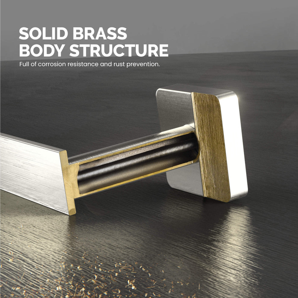 Blaze 5 Piece Bathroom Hardware Set, Brushed Nickel