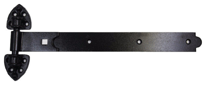 Heavy Reversible Hinges, Black, 42", Pair