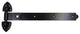 Heavy Reversible Hinges, Black, 42", Pair