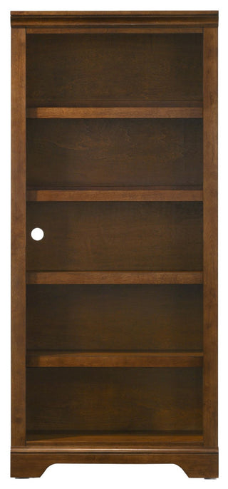 San Mateo RTA-72" Tall Bunching Bookcase With 5 Compartments, Tuscan
