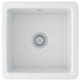 Shaws RC1818 Shaker 18-1/8" Undermount Single Basin Fireclay - White