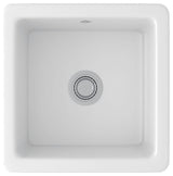 Shaws RC1818 Shaker 18-1/8" Undermount Single Basin Fireclay - White