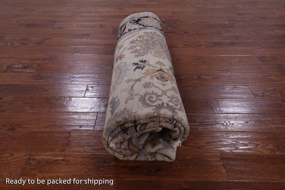 7' 11" X 9' 10" Persian Tabriz Hand Knotted Wool Rug Q9019