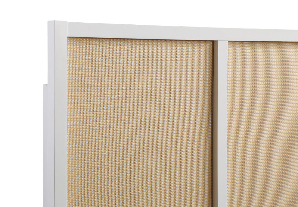 Bayport Cane and Solid Wood King Headboard