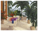 "Private Patio" Digital Paper Print by Diane Romanello, 18"x14"