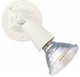 Volume Lighting V9771 1 Light Outdoor Security Light, White