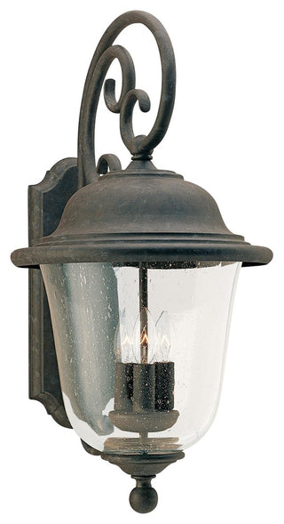 Generation Lighting Lighting 3-Light Outdoor Lantern, Oxidized Bronze