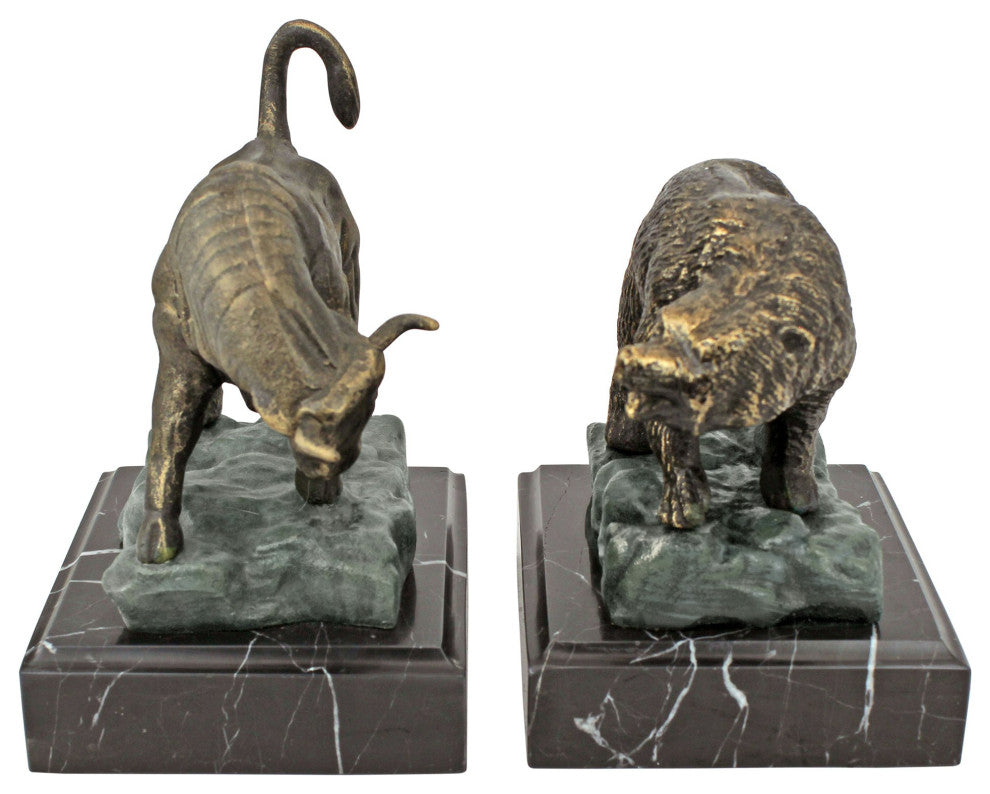 Bull and Bear of Wall Street Sculptures