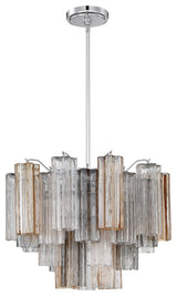 CRYSTORAMA Addis 6 Light Polished Chrome Chandelier