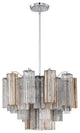 CRYSTORAMA Addis 6 Light Polished Chrome Chandelier