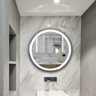 CHLOE Lighting SPECULO Embedded LED Mirror 6000K, Daylight White, 28"