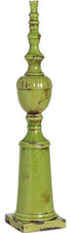 Ceramic Spire, Medium, Green