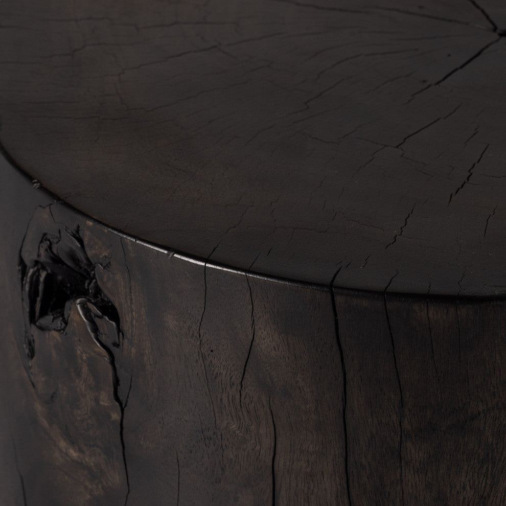 Tino End Table-Rubbed Black