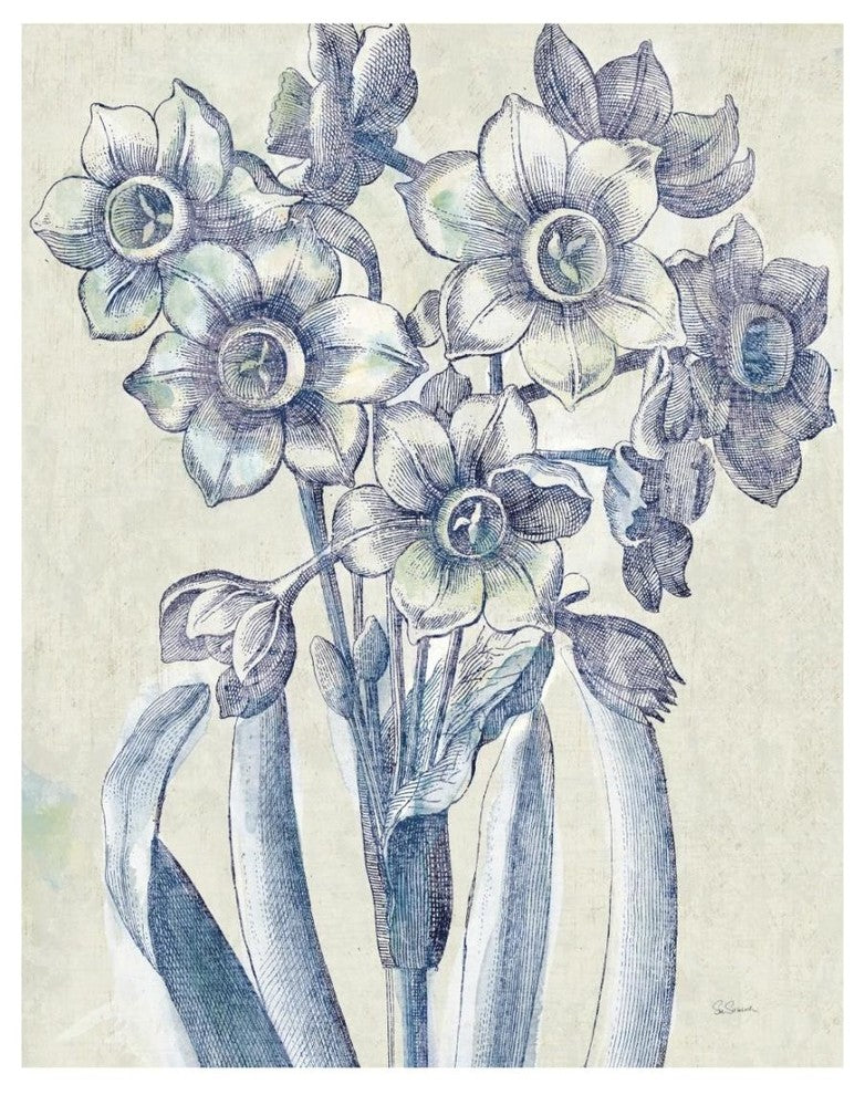 "Belle Fleur IV" Digital Paper Print by Sue Schlabach, 18"x22"