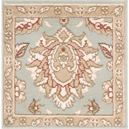 Surya Paramount PAR-1028 7'10"x11'2" Rug, Sage/Dark Brown/Khaki/Dark Red/Beige
