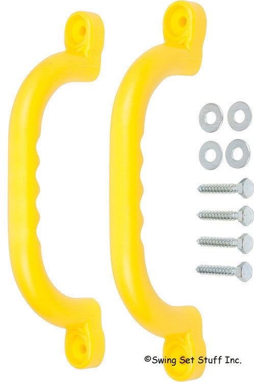 Playground Handles, Set of 2, 10", Yellow