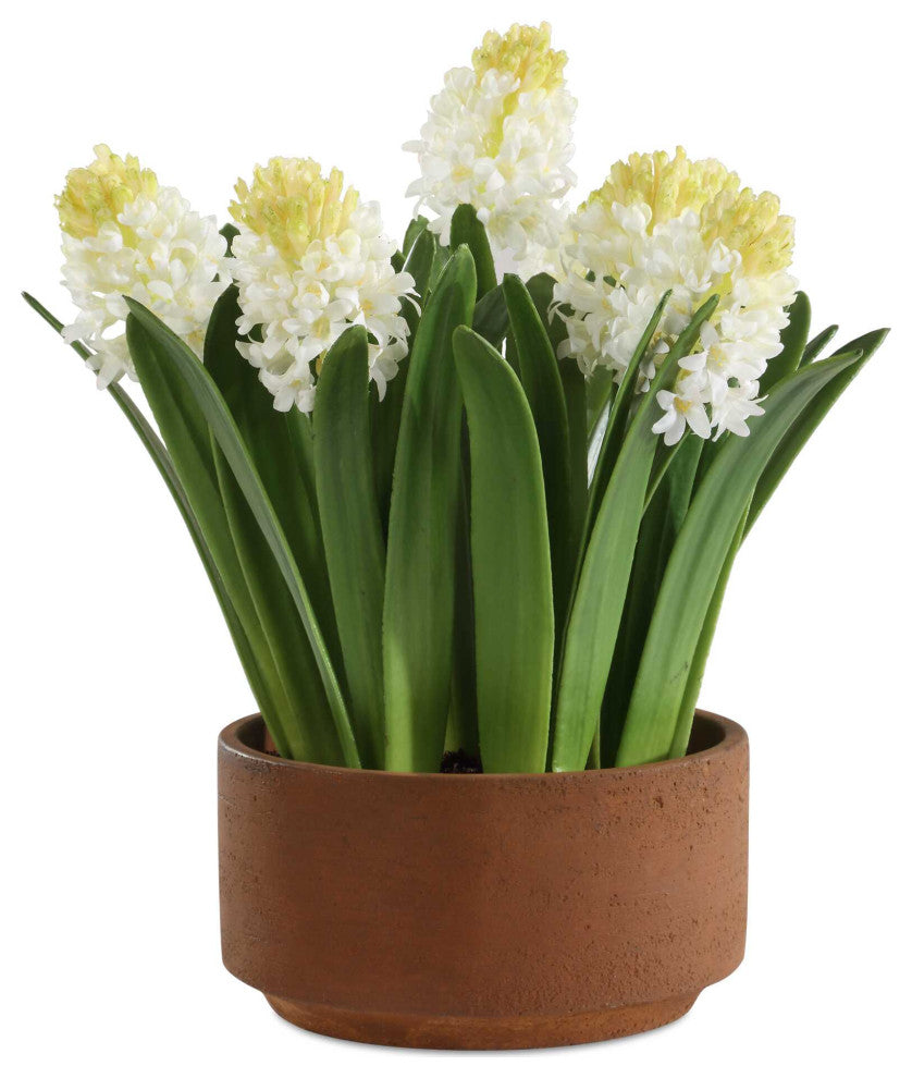 Uttermost Sincerity Potted Hyacinth Plant