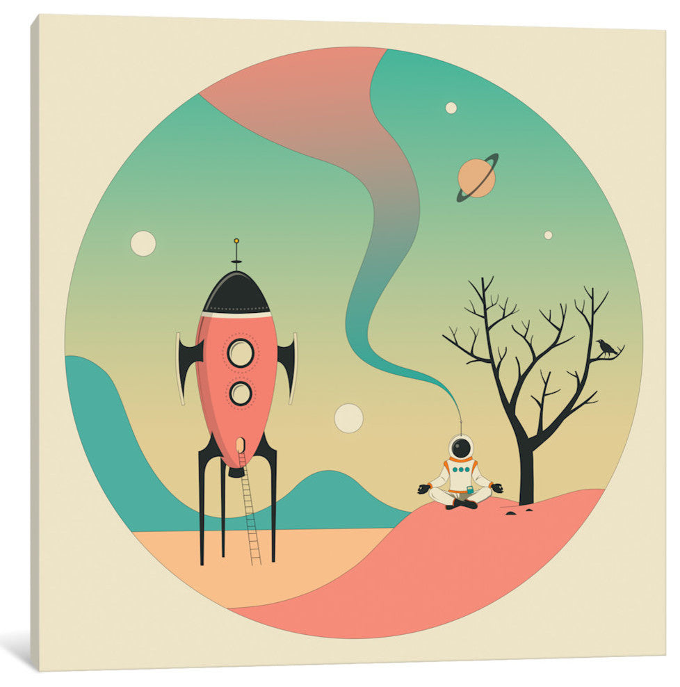 "Explore II" by Jazzberry Blue, 37x37x1.5