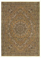 Oriental Weavers Masterpiece Gold/ Ivory Oriental Indoor Area Rug 6'7"X9'6"