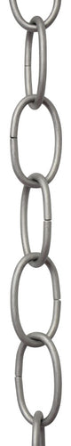 RCH Hardware Steel Standard Link Chandelier Chain, 3', Satin Chrome, U38