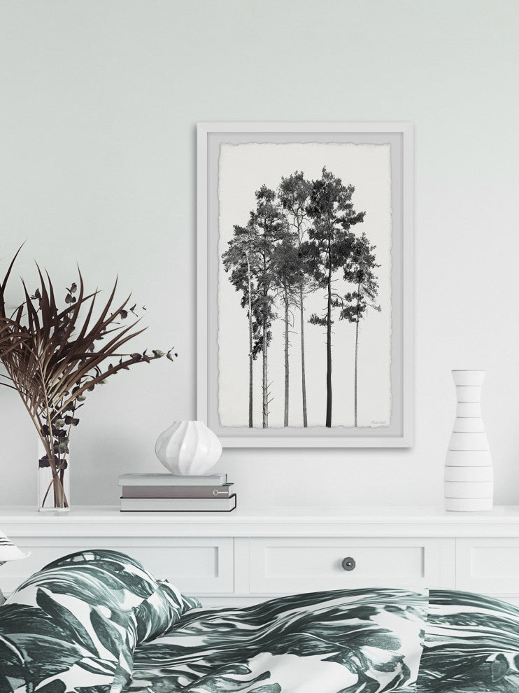 "Statuesque Beauty" Framed Painting Print, 12x18