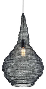 Troy Lighting F6771 Wabi Sabi 1 Light 16"W Pendant - Black