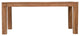 Fernious 72" Dining Table, Natural Finish on Mango Solid Wood