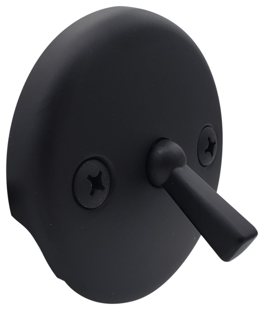 Beehive Grid Bath Waste - 22" Make-Up, 17 Ga. Tubing In Oil Rubbed Bronze, Powder Coated Flat Black