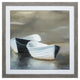 30" X 30" Woodtoned Frame Boat Friends