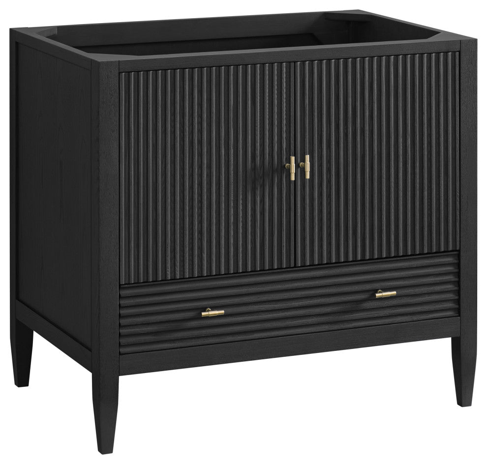 Myrrin 36" Vanity, Carbon Oak