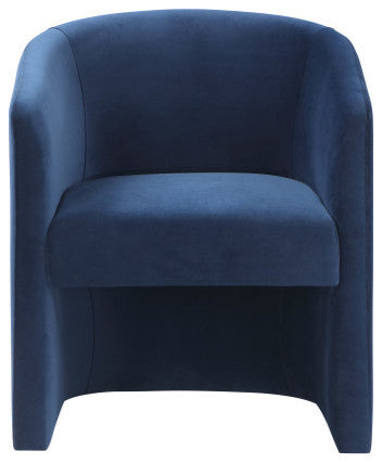 Iris Upholstered Dining/Accent Chair Coco, Indigo