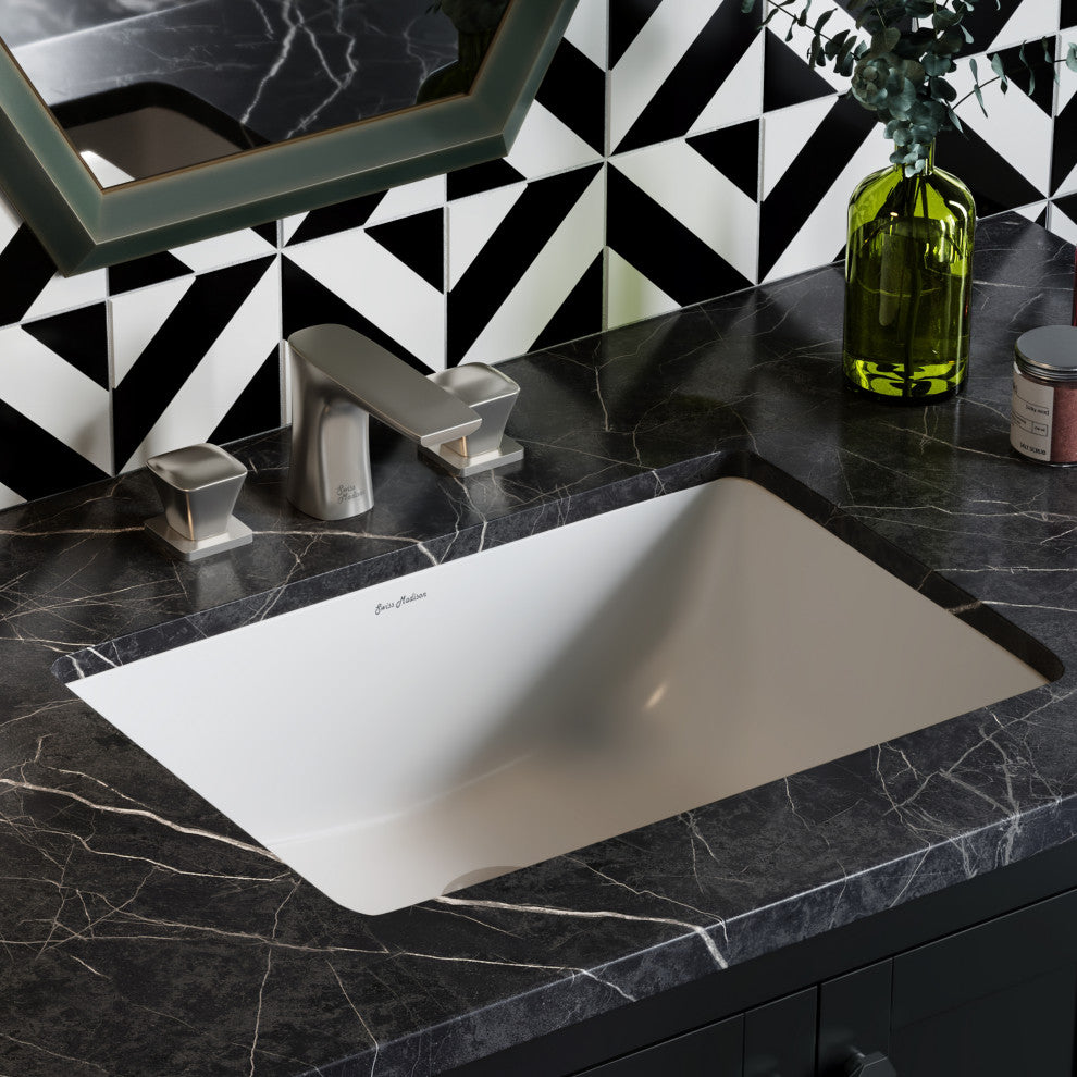 Plaisir 21" Rectangular Under-Mount Bathroom Sink