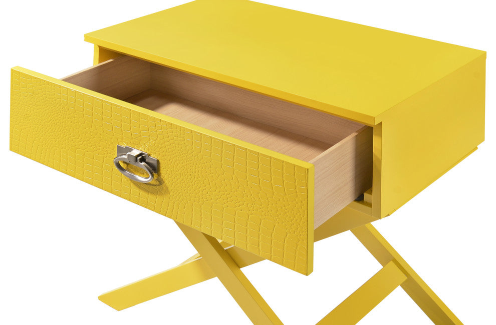 Xavier X-Nightstand, Yellow