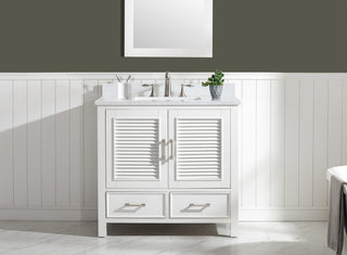 Estate 36" Single Vanity, White