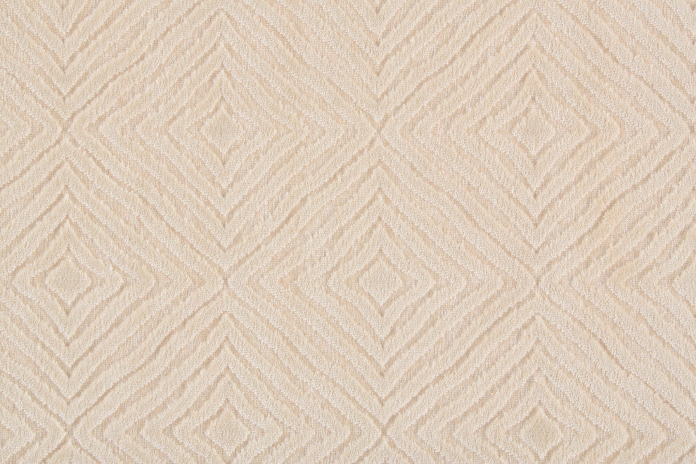 Weave & Wander Soho Zam Soft Chenille Rug, Ivory, 5'3"x7'6"