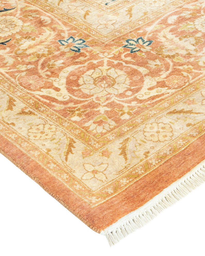 Mogul, One-of-a-Kind Hand-Knotted Area Rug Pink, 10'5"x13'6"