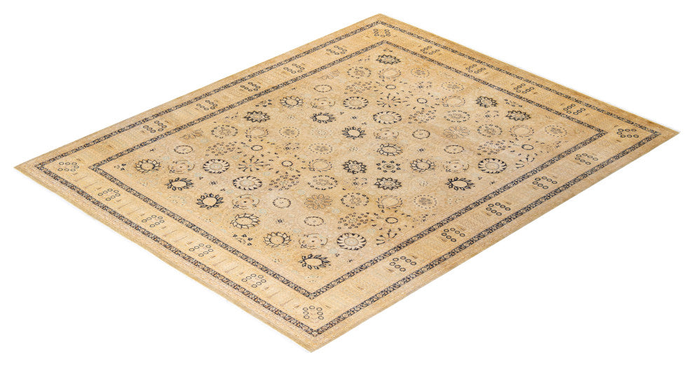 Mogul, One-of-a-Kind Hand-Knotted Area Rug Ivory, 8' 2" x 10' 1"