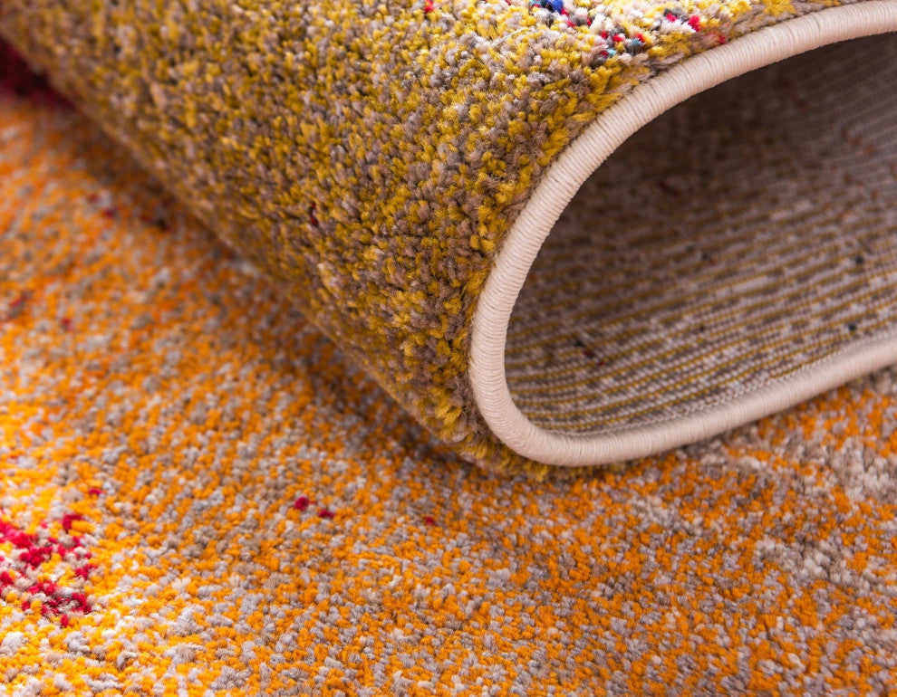 Rug Unique Loom Estrella Pink Rectangular 5' 0 x 8' 0