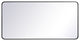 Elegant Decor Evermore Vanity Mirror Black