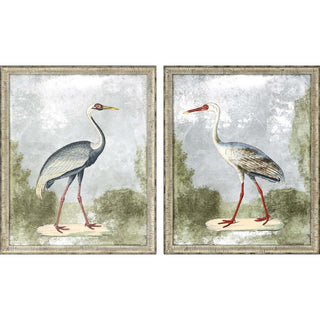 Cranes I Art, 2-Piece Set