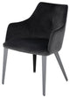 Renee Shadow Grey Fabric Dining Chair
